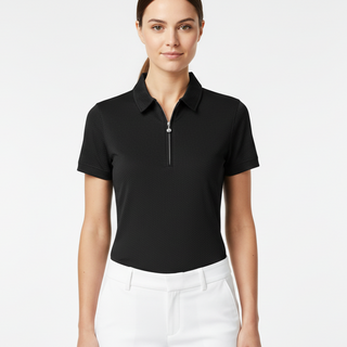 Daily Sports Peoria Short Sleeve Polo Shirt - Black