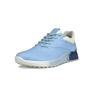 Ecco S Three Waterproof Ladies Golf Shoes - Bluebell/Retro Blue