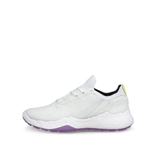 Ecco Golf Biom H5 Hybrid Waterproof Ladies Golf Shoes - White/Lavender