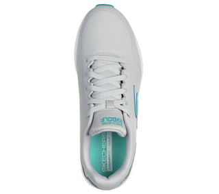 Skechers Go Golf Max 3 Waterproof Ladies Golf Shoes- Grey/Mint