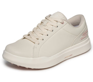 Skechers Waterproof Relaxed Fit GO GOLF Drive 6 Ladies Golf Shoes - Natural & Multi
