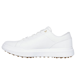 Skechers Ladies Go Golf Drive 6 Waterproof Ladies Golf Shoes- White/Gold