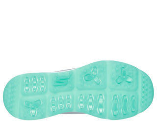 Skechers Ladies Go Golf Elite 6 Waterproof Ladies Golf Shoes- Grey/Mint