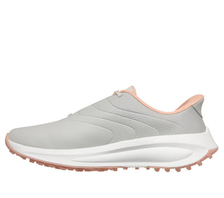 Skechers Slip-ins: Flow SI Ladies Waterproof Golf Shoes - Light Grey & Pink