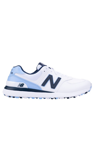 New Balance Womens 574 Greens V2 Waterproof Golf Shoes - Blue