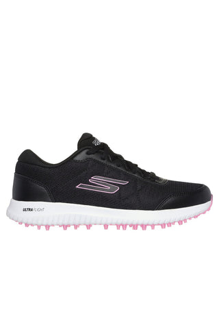 Skechers Go Golf Max Fairway 4 Lightweight Ladies Golf Shoes- Black/Pink