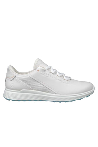 Ecco Golf S-Casual Waterproof Ladies Golf Shoes - White