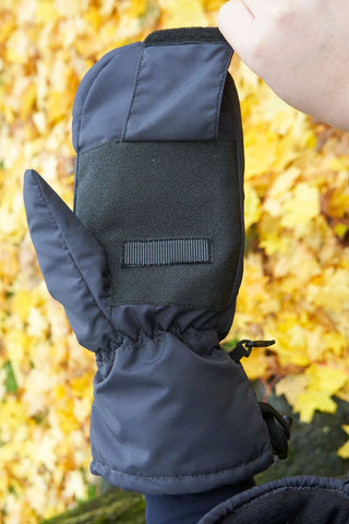 Warm Winter Golf Mitts - Navy