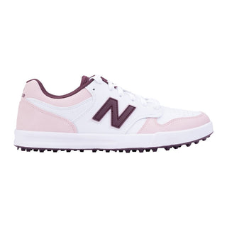 New Balance Womens 480 Golf SL Spikeless Waterproof Golf Shoes - Light Pink