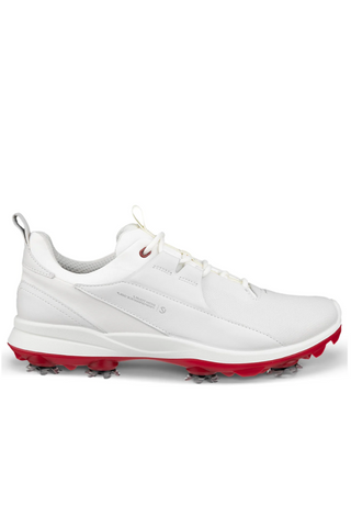 Ecco Golf Biom Tour Lace Waterproof Ladies Golf Shoes - White