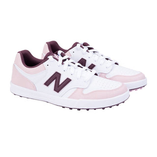 New Balance Womens 480 Golf SL Spikeless Waterproof Golf Shoes - Light Pink
