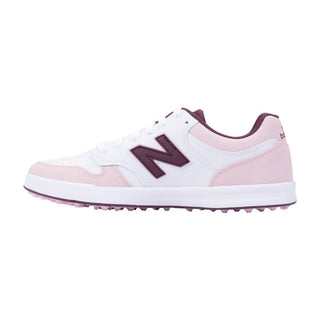 New Balance Womens 480 Golf SL Spikeless Waterproof Golf Shoes - Light Pink