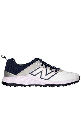 New Balance Womens Waterproof Golf Shoes - Fresh Foam Contend V2 - Spikeless White/Navy