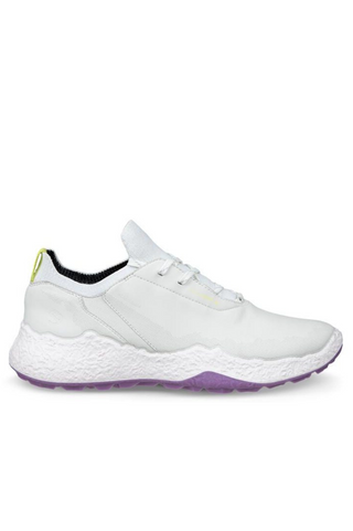 Ecco Golf Biom H5 Hybrid Waterproof Ladies Golf Shoes - White/Lavender