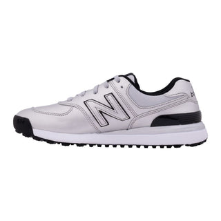 New Balance Womens 574 Greens V2 Waterproof Golf Shoes - Silver