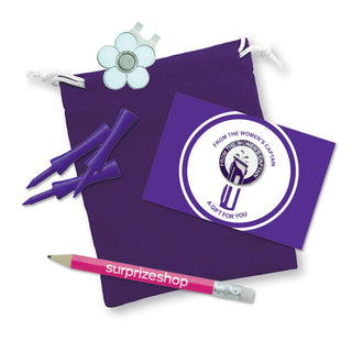 From the Women's Captain Ball Marker & Visor Clip Set - Purple