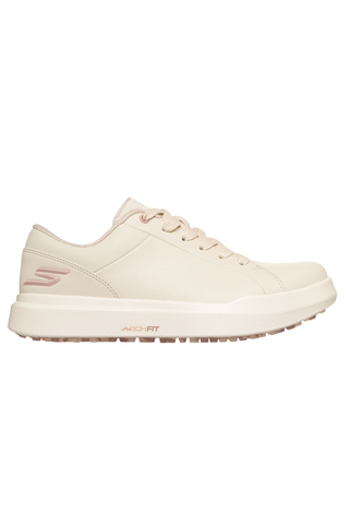 Skechers Waterproof Relaxed Fit GO GOLF Drive 6 Ladies Golf Shoes - Natural & Multi