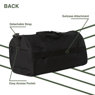 Becmoor Sports Duffle Bag - Black