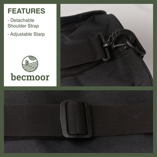 Becmoor Sports Duffle Bag - Grey