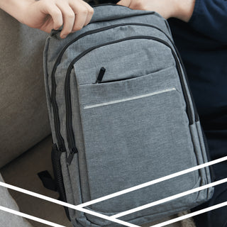 Becmoor Laptop Backpack - Grey