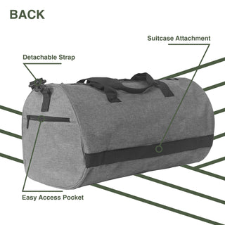 Becmoor Sports Duffle Bag - Grey