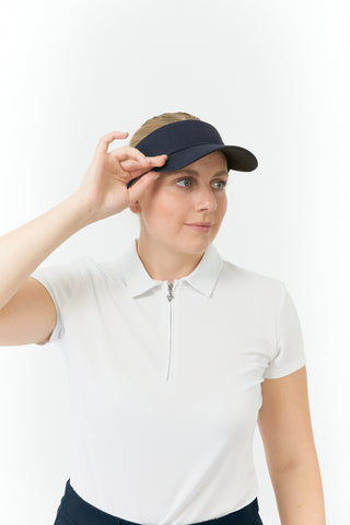 Becmoor Women's Velcro Visor - Navy