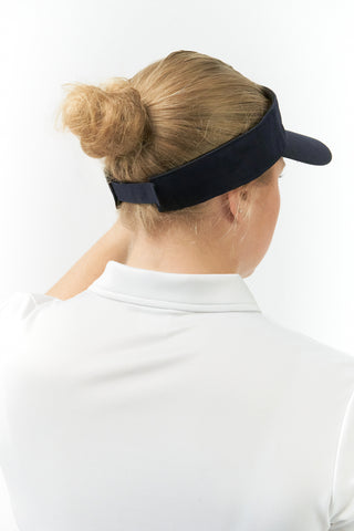 Becmoor Women's Velcro Visor - Navy