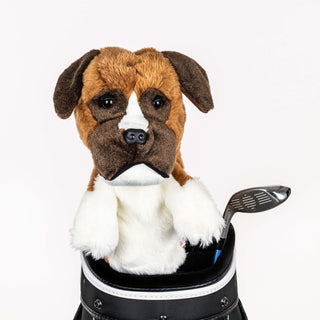 Boxer Dog Golf Headcover - Daphne's Headcovers