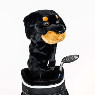 Rottweiler Golf Headcover - Daphne's Headcovers