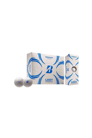 Bridgestone Lady Precept Golf Balls - White (12 Pack)