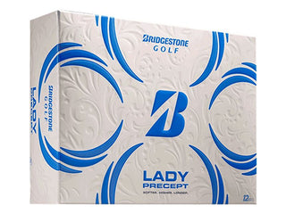 Bridgestone Lady Precept Golf Balls - White (12 Pack)