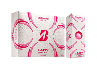 Bridgestone Lady Precept Golf Balls - Pink (12 Pack)