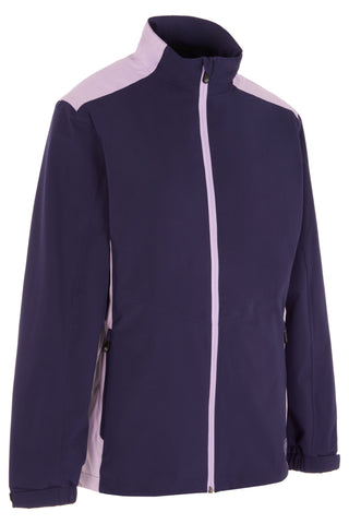 ProQuip Ladies Waterproof Jacket | Darcey Rain Jacket | Navy & Lilac