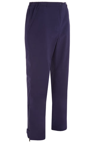 ProQuip Ladies Waterproof Darcey Rain Trousers - Navy