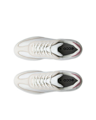 ECCO Golf Street Vibe Ladies Golf Shoes - Limestone, White & Blush