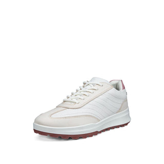 ECCO Golf Street Vibe Ladies Golf Shoes - Limestone, White & Blush