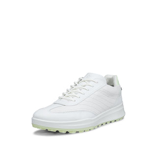 ECCO Golf Street Vibe Ladies Golf Shoes - Shadow White, White & Lime Cream