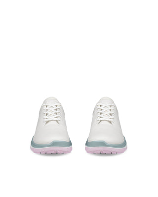 ECCO Golf LT1 Spikeless Ladies Golf Shoes - White Ice Flower