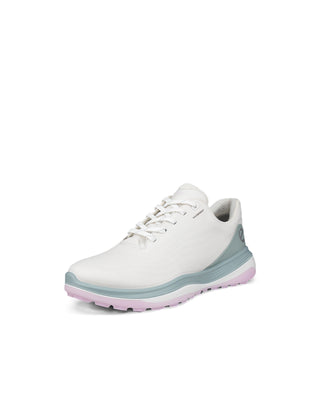 ECCO Golf LT1 Spikeless Ladies Golf Shoes - White Ice Flower