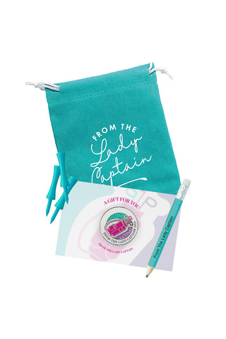 From the Lady Captain 2026 Ball Marker & Prizes Gift Set - Multi Colour