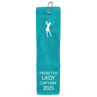 From the Lady Captain 2025 Tri Fold Golf Towel
