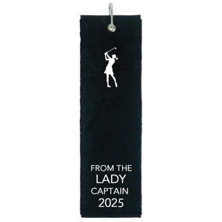 From the Lady Captain 2025 Tri Fold Golf Towel