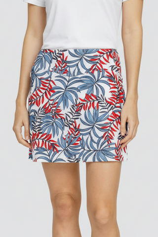 Tail Ladies Golf Nadja Pull On Skort 43cm - Palm Breeze