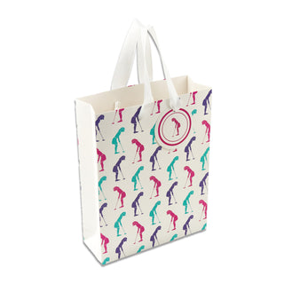 Lady Golfer 5 Gift Bags Multipack - Large