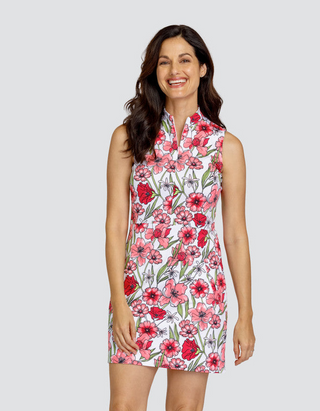Tail Ladies Andreina Sleeveless Golf Dress - Strawberry Blossoms