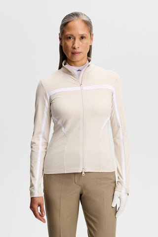 Janice Long Sleeve Mid Layer - Moonbeam