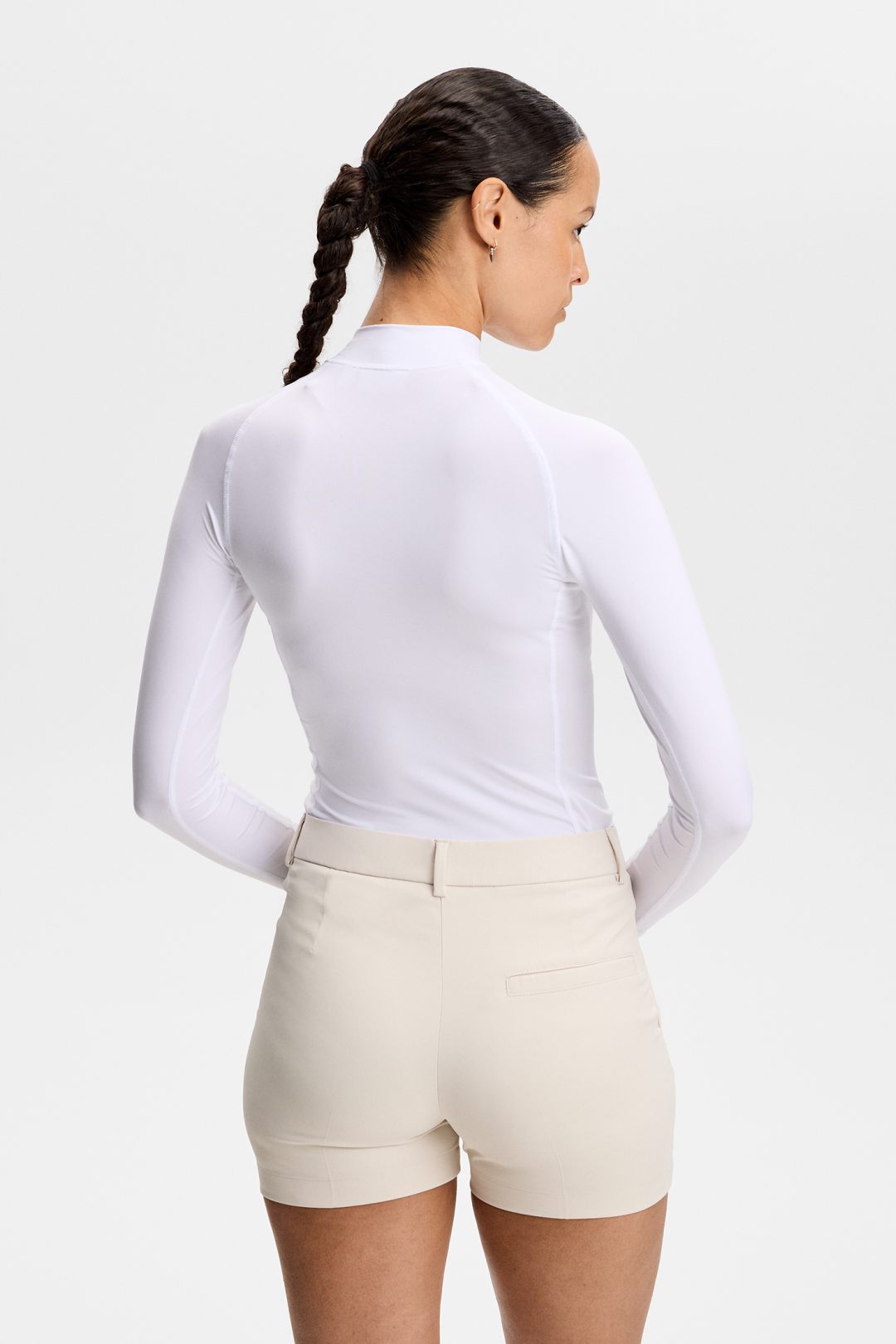 Ella Compression Top - White