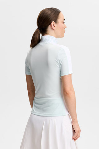 Ladies Pip Golf Polo - Sky Light