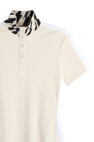 Ladies Pip Golf Polo - Moonbeam