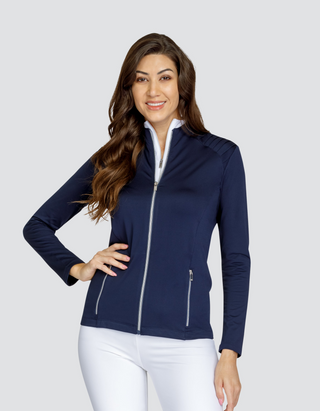 Tail Ladies Golf Siona Full Zip Golf Jacket - Night (Navy)